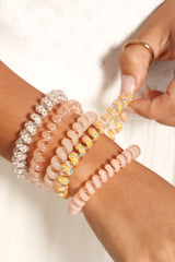Elodie Hair Tie Set - Pink Multi