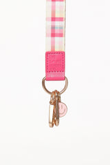 Lanyard - Pink Picnic Plaid