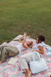 Picnic Rug - Sage Wildflowers