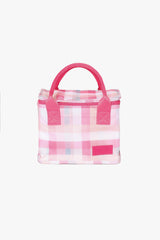 The Graze Lunch Bag - Pink Picnic Plaid