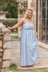 Ashtyn Maxi Dress - Cornflower Blue