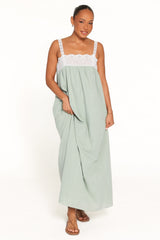 Darlington Maxi Dress - Green