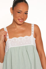 Darlington Maxi Dress - Green