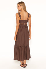 Dixie Maxi Dress - Brown