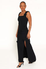 Lorenna Maxi Dress - Black