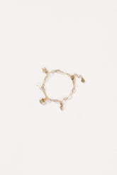 Alice Charm Bracelet - Gold