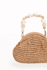 Elora Woven Bag - Tan