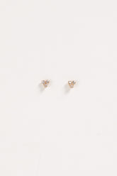 Janey Stud Earrings - Gold