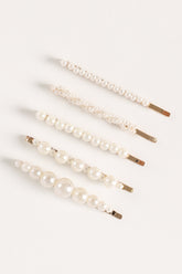 Joelle Hair Pins - Pearl