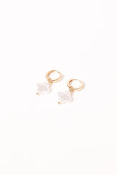 Kieran Earrings - Gold/Pearl