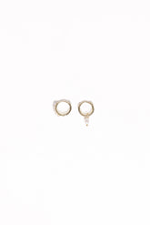 Maracuja Earring Set - Gold/Pearl