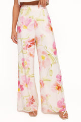 Devlin Pant - Pink Garden Floral