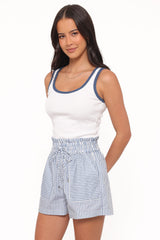 Jackson Boxer Short - Blue Stripe