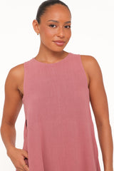 Almudena Midi Dress - Mauve