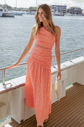 Corinne Maxi Dress - Coral