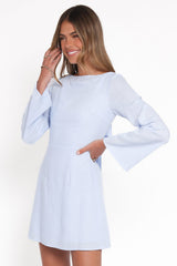 Cynthia Mini Dress - Periwinkle