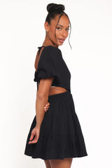 Doris Mini Dress - Black