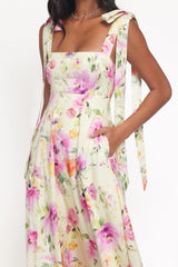 Ellody Maxi Dress - Yellow Petunia