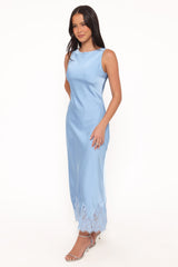 Honey Maxi Dress - Cornflower Blue