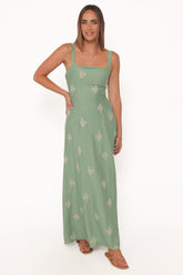 Oregon Maxi Dress - Green