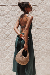 Savannah Maxi Dress - Forest Green