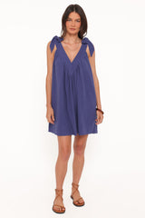 Trina Mini Dress - Navy