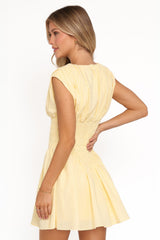 Ziva Mini Dress - Yellow