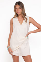 Kelsey Short Set - Cream