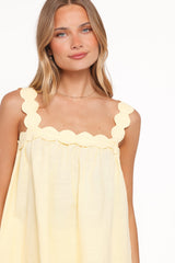 Lillian Short Set - Yellow