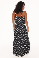 Lulu Set - Black Polka Dot