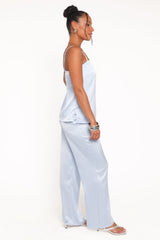 Selena Pant Set - Ice Blue