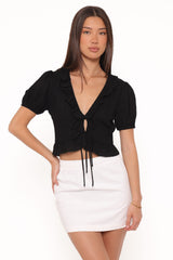 Andra Top - Black