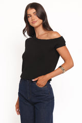Coco Knit Top - Black