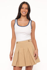 Juanita Knit Top - White