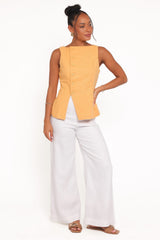 Kalyssa Asymmetrical Vest - Mango