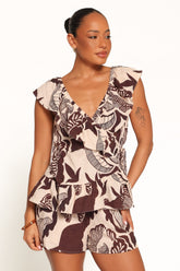 Brandy Short Set - Brown