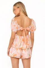 Julia Set - Pink Floral