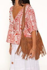 Dory Top - Red Bandana