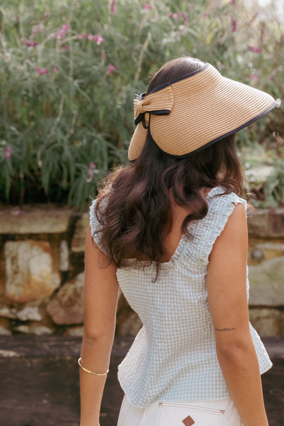 Brigid Hat - Tan/Black