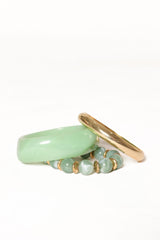 Cassidy Bangle Set - Green