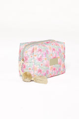 Cosmetic Case - Sage Wildflowers