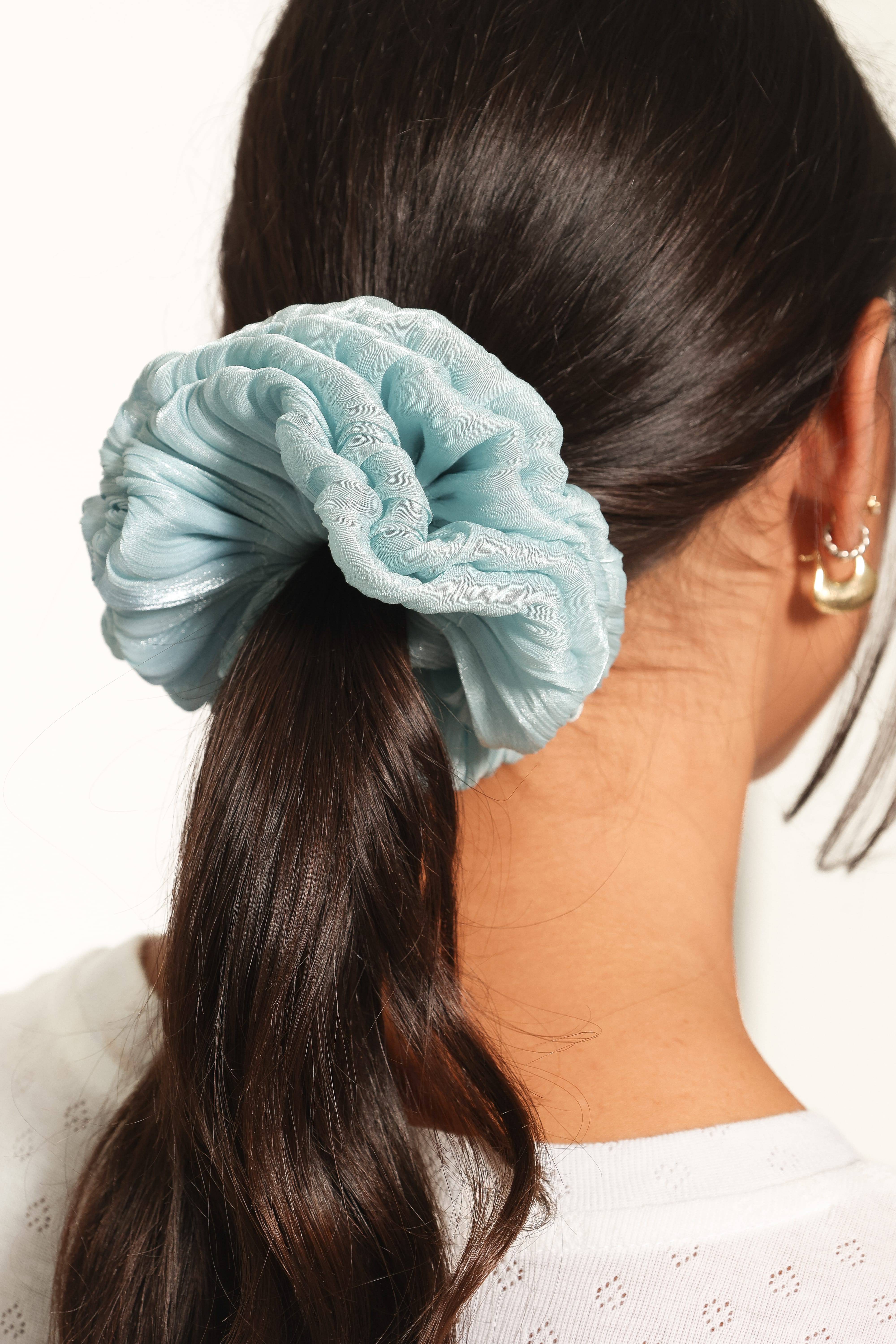 Ebony Scrunchie - Blue