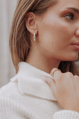 Farrow Loop Earrings - Gold