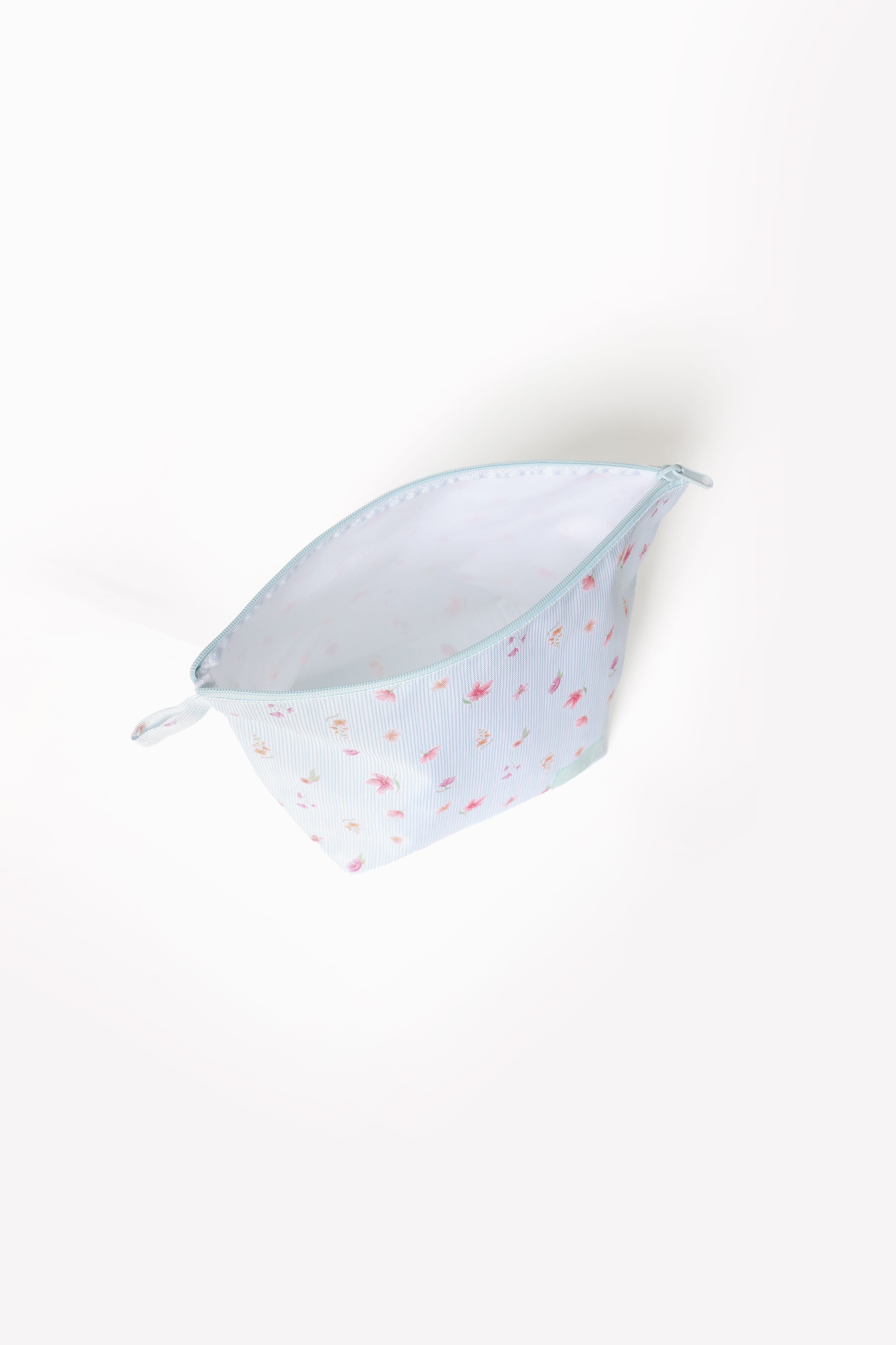 Handy Pouch Trio - Blue Garden Stripe