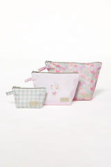 Handy Pouch Trio - Sage Wildflowers