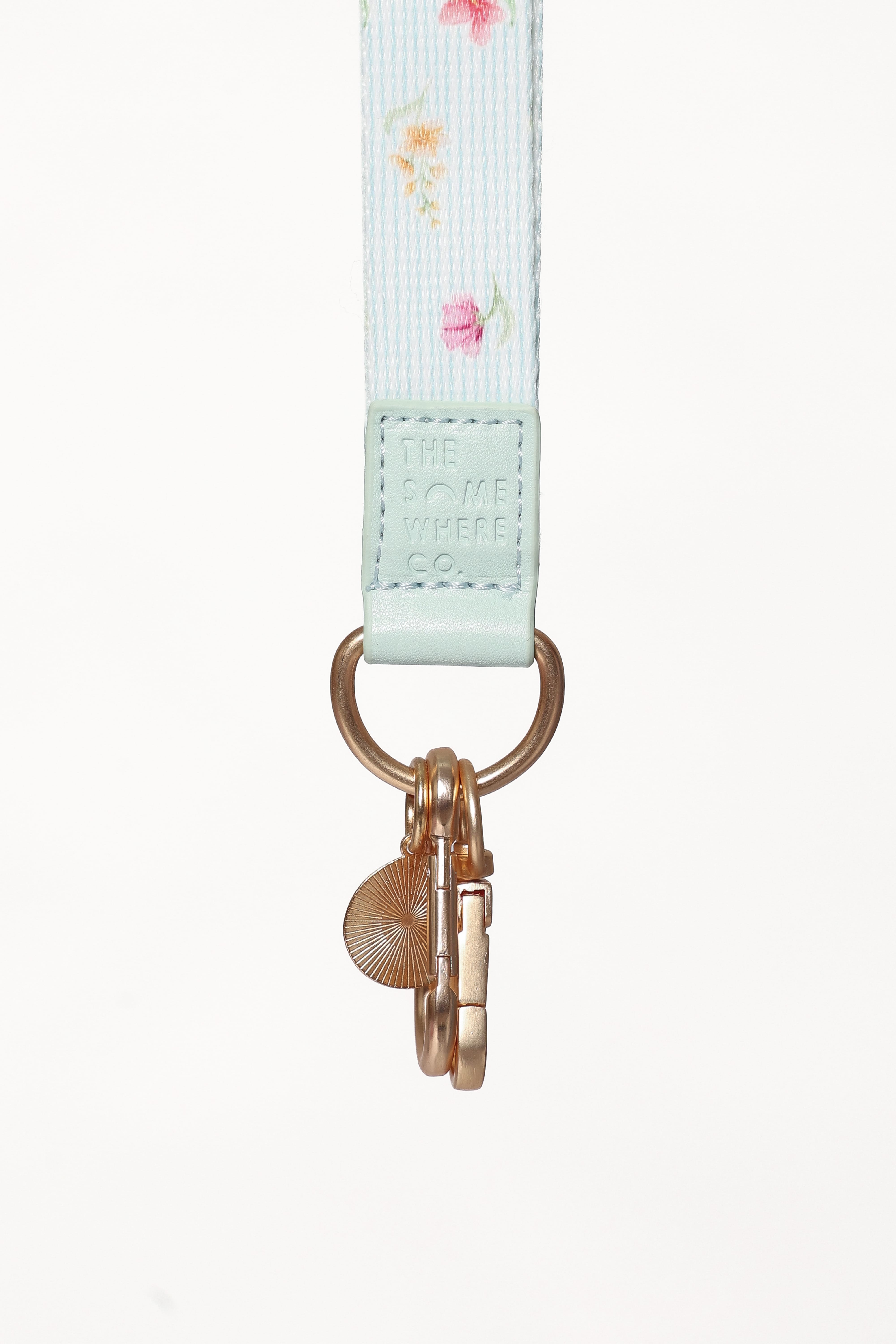 Lanyard - Blue Garden Stripe