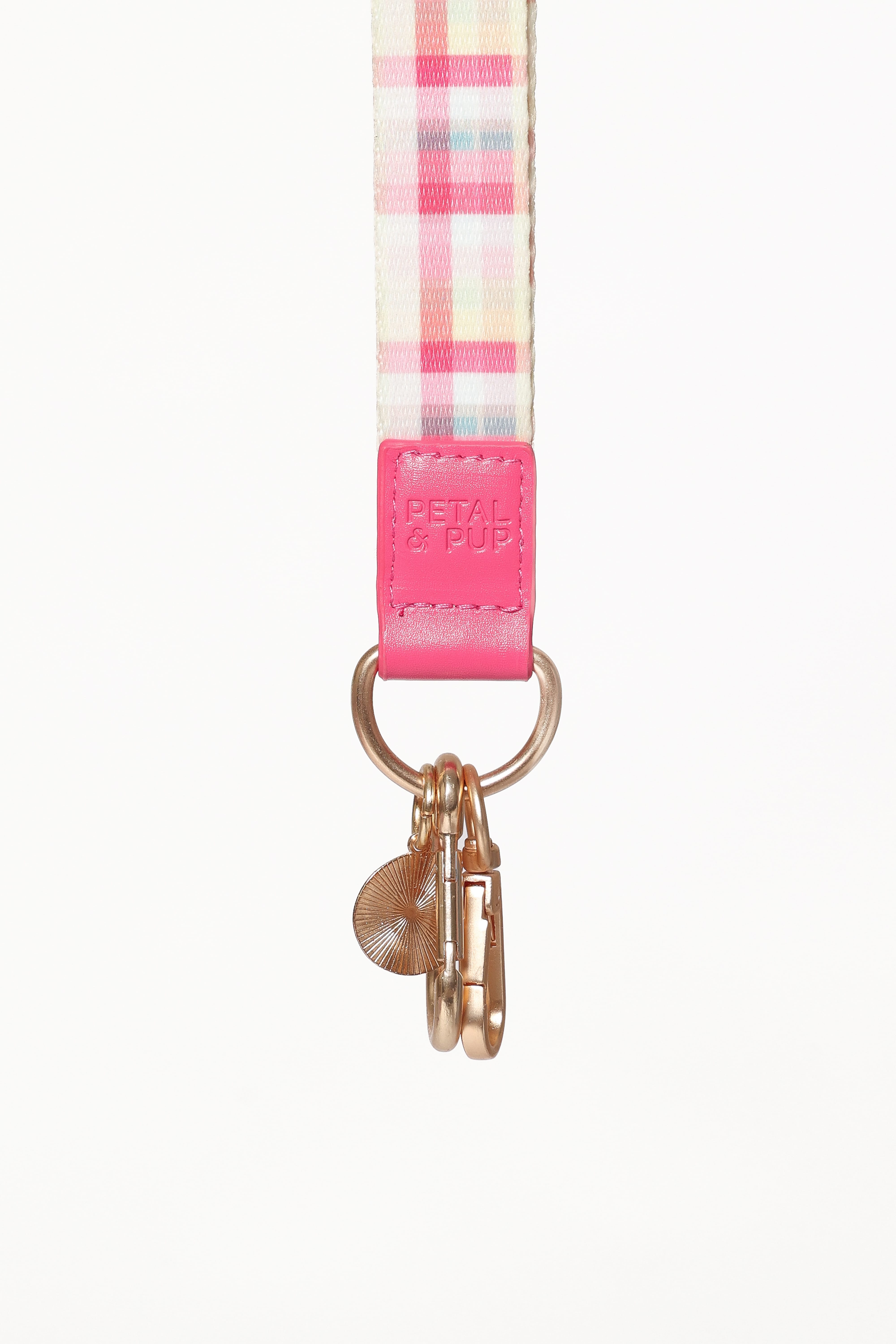 Lanyard - Pink Picnic Plaid