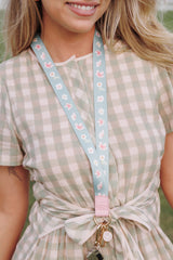 Lanyard - Sage Wildflowers