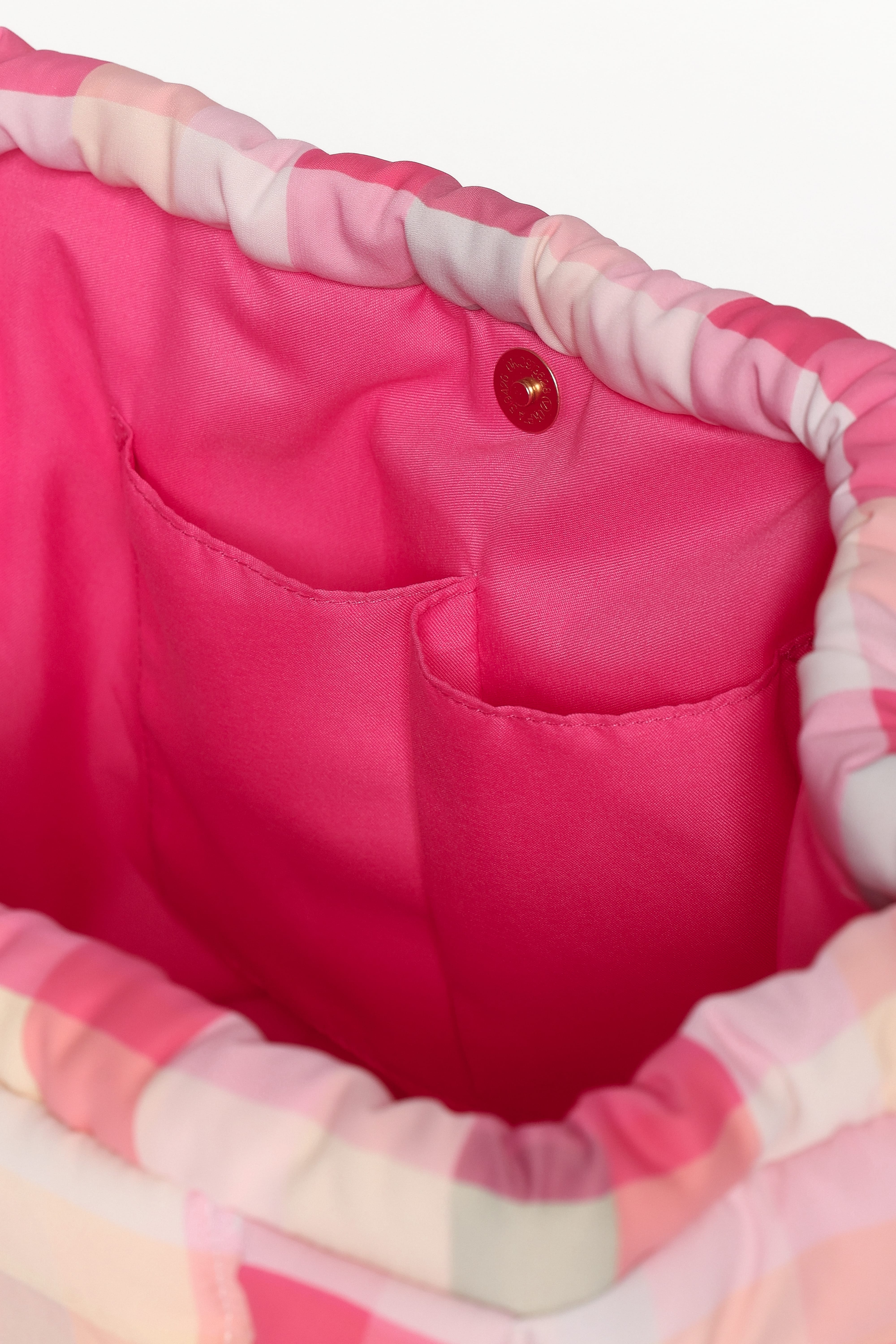Marshmallow Midi Tote - Pink Picnic Plaid