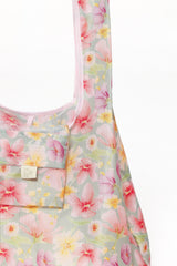 Reusable Shopping Bag - Sage Wildflowers